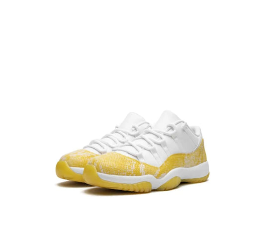 Air Jordan 11 Low WMNS Yellow Snakeskin
