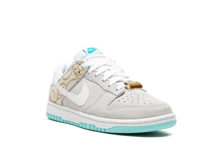 Nike dunk low "Barbershop - Grey"