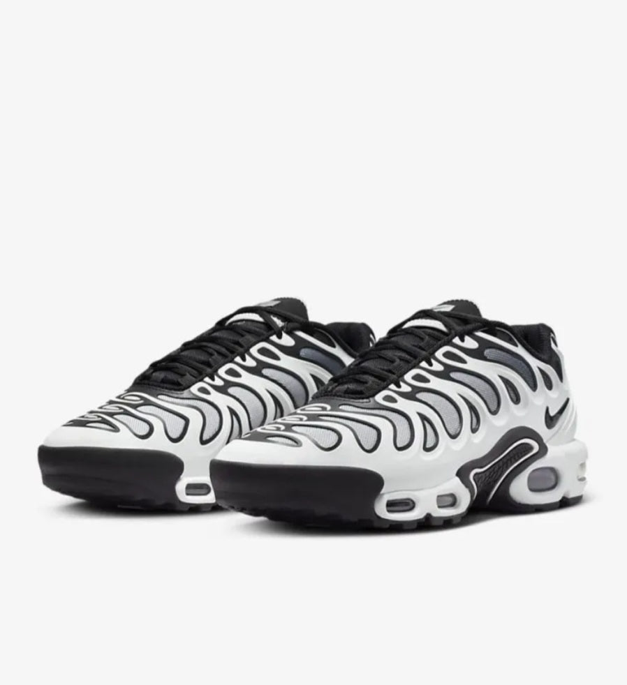 Nike Air Max Plus Drift “ Summit White/Metallic Silver/Black”