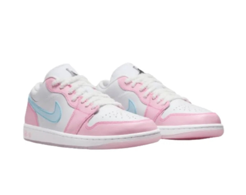 Jordan 1 Low SE Paw Print Pink Foam Womens