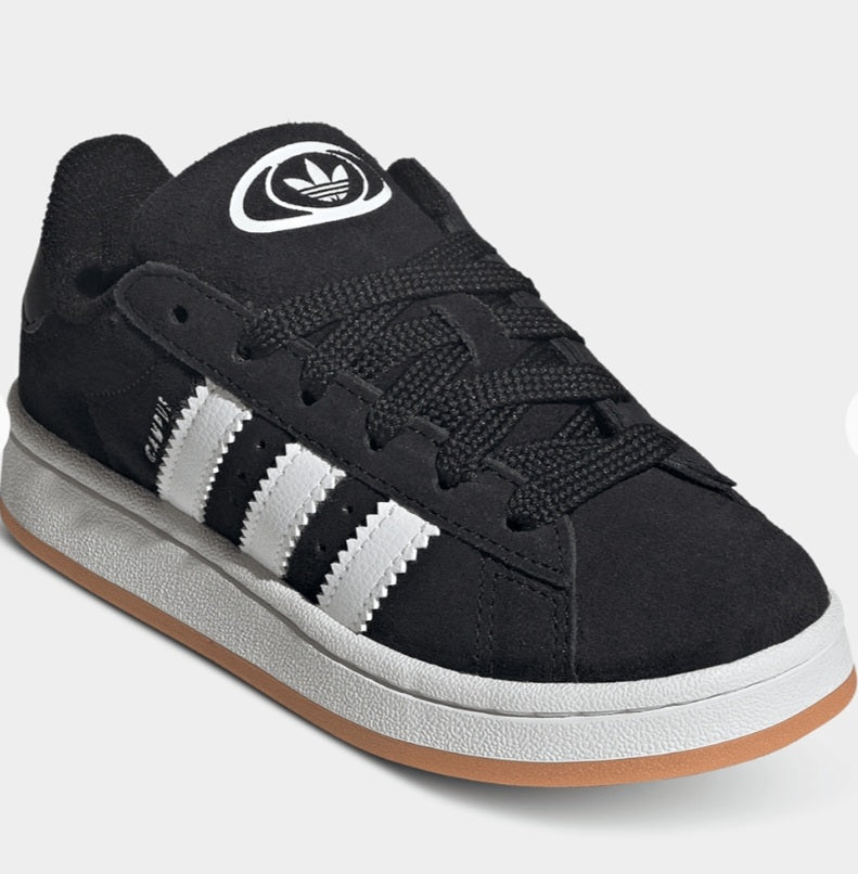 adidas Unisex Black/White Campus Sneaker