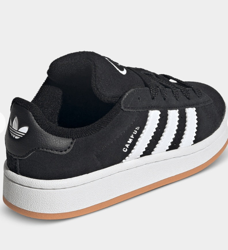 adidas Unisex Black/White Campus Sneaker