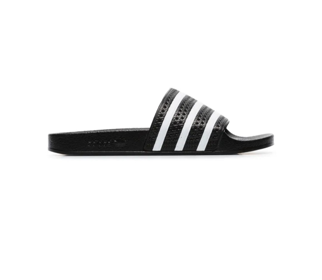 Adidas Adilette three-stripe slides
