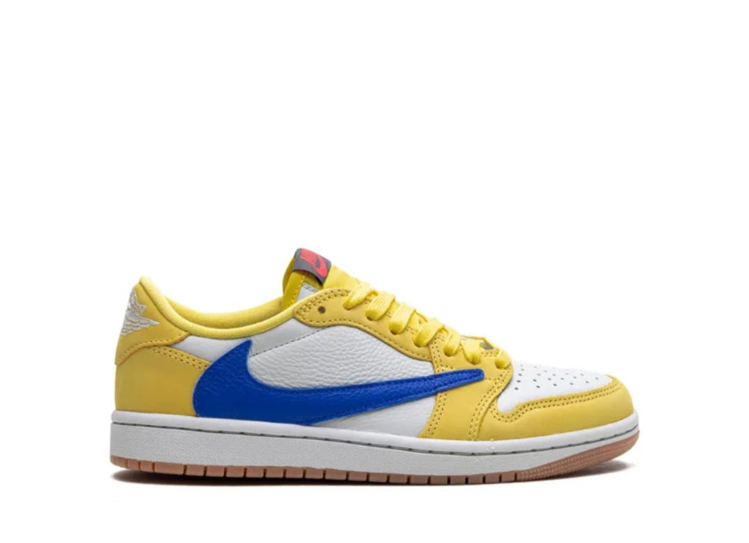 x Travis Scott Air Jordan 1 Retro Low "Canary" sneakers