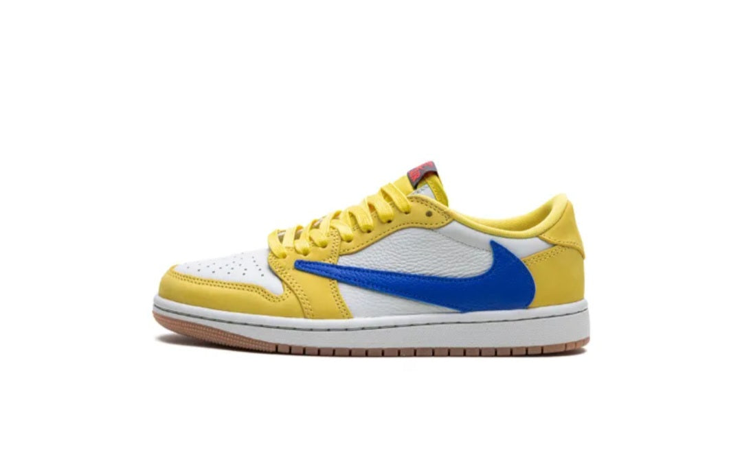 x Travis Scott Air Jordan 1 Retro Low "Canary" sneakers
