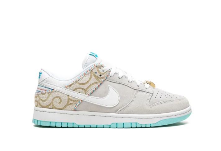 Nike dunk low "Barbershop - Grey"