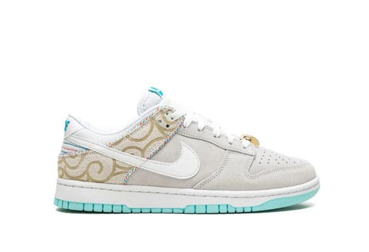 Nike dunk low "Barbershop - Grey"