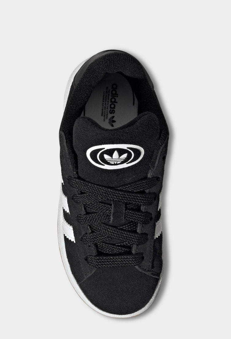 adidas Unisex Black/White Campus Sneaker