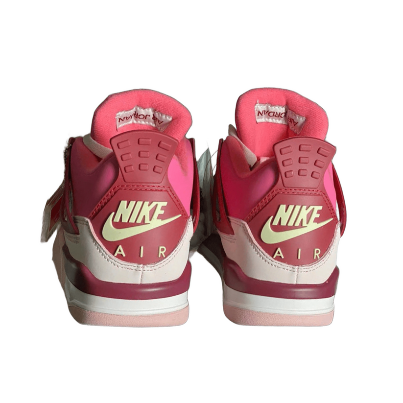 Nike Air Jordan 4 Retro Pink White Sneakers