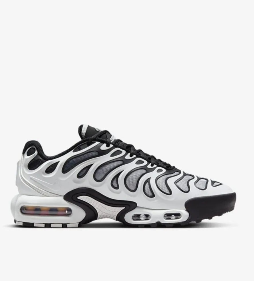 Nike Air Max Plus Drift “ Summit White/Metallic Silver/Black”