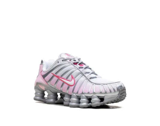Nike Shox TL "Metallic Platinum/Pink Foam/White/Pinksicle" sneakers