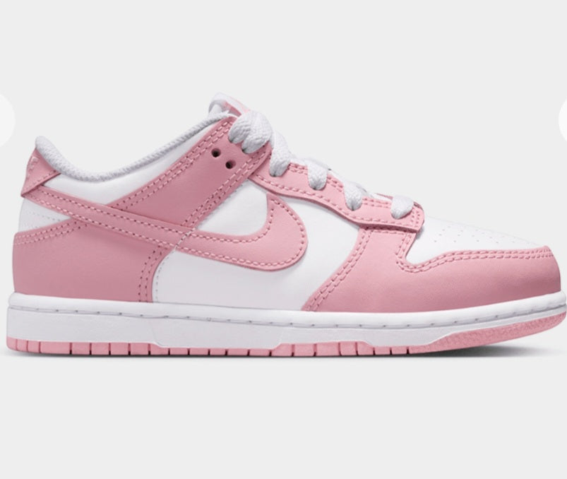 Nike low dunk light pink/white sneaker