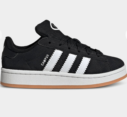 adidas Unisex Black/White Campus Sneaker