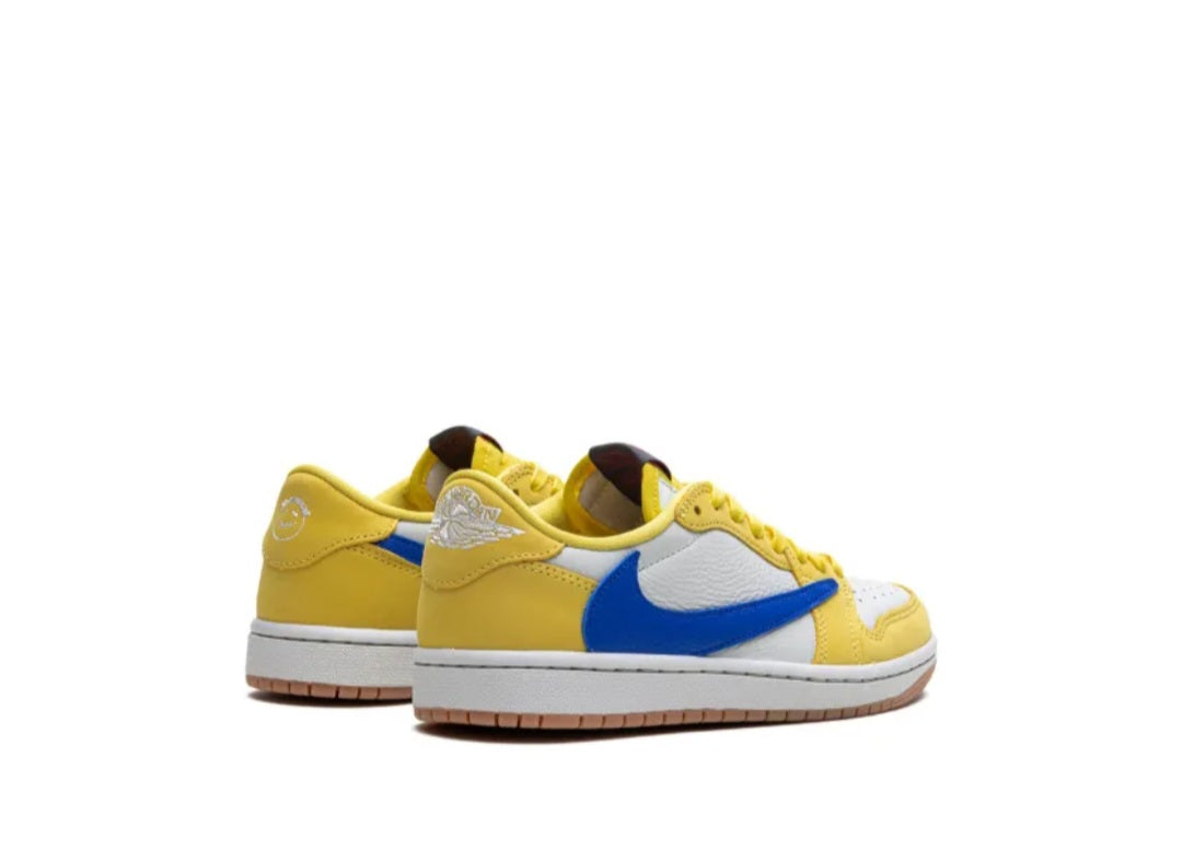x Travis Scott Air Jordan 1 Retro Low "Canary" sneakers