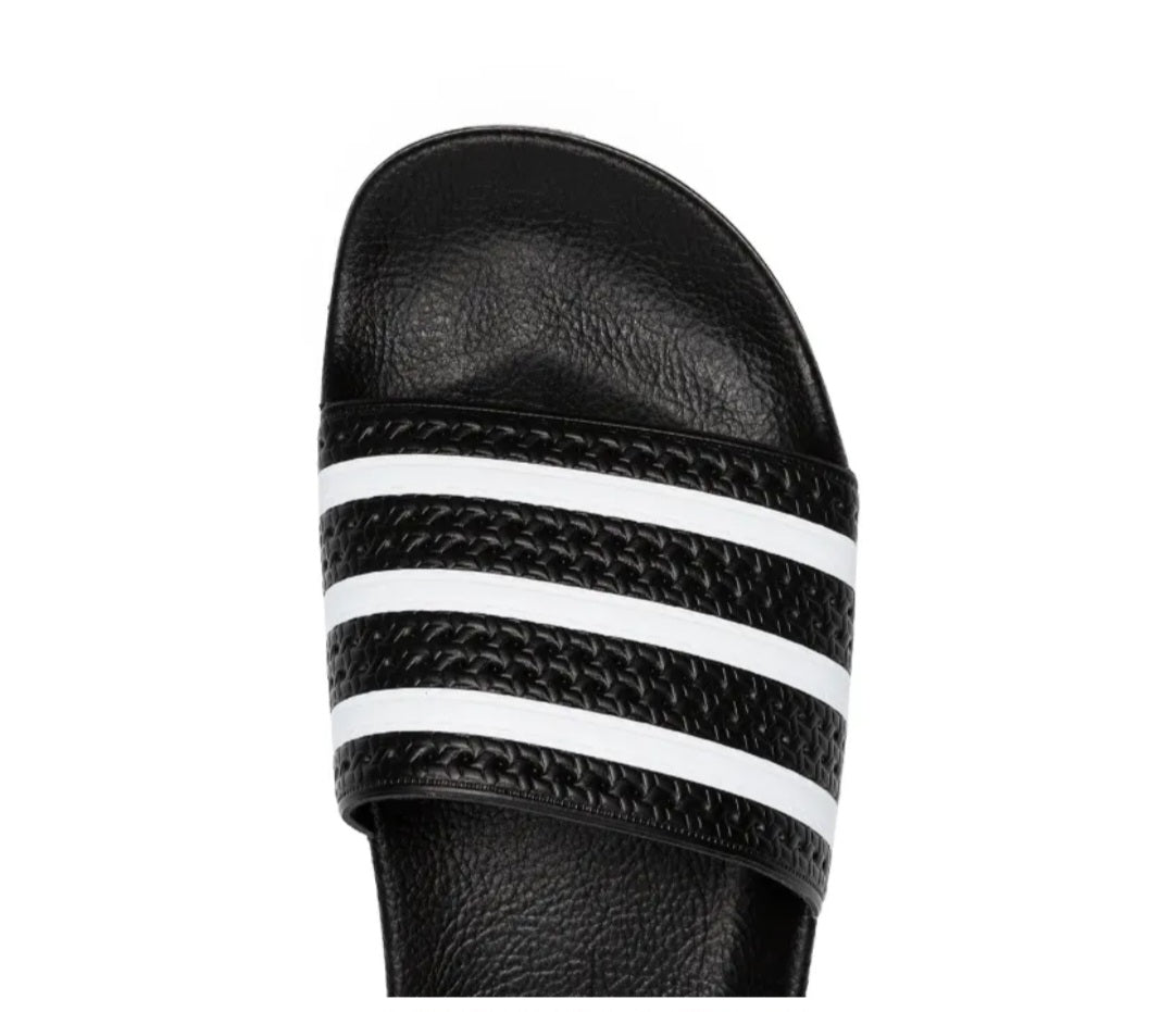 Adidas Adilette three-stripe slides